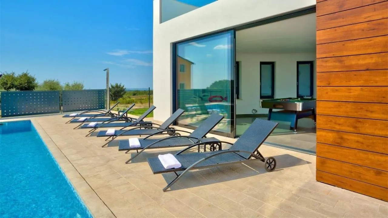 Pensjonat Eco-Friendly Villa Aria With A Pool And A Party Room Višnjan Chorwacja
